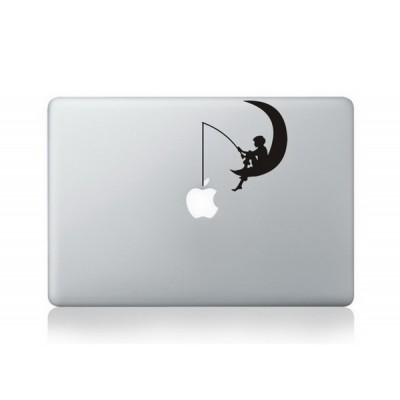 Dreamworks Macbook Schwarz Aufkleber